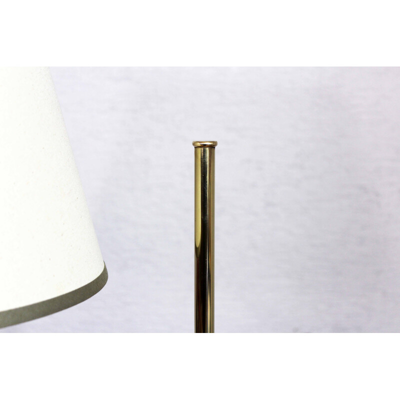 Vintage brass floor lamp, 1950-1960