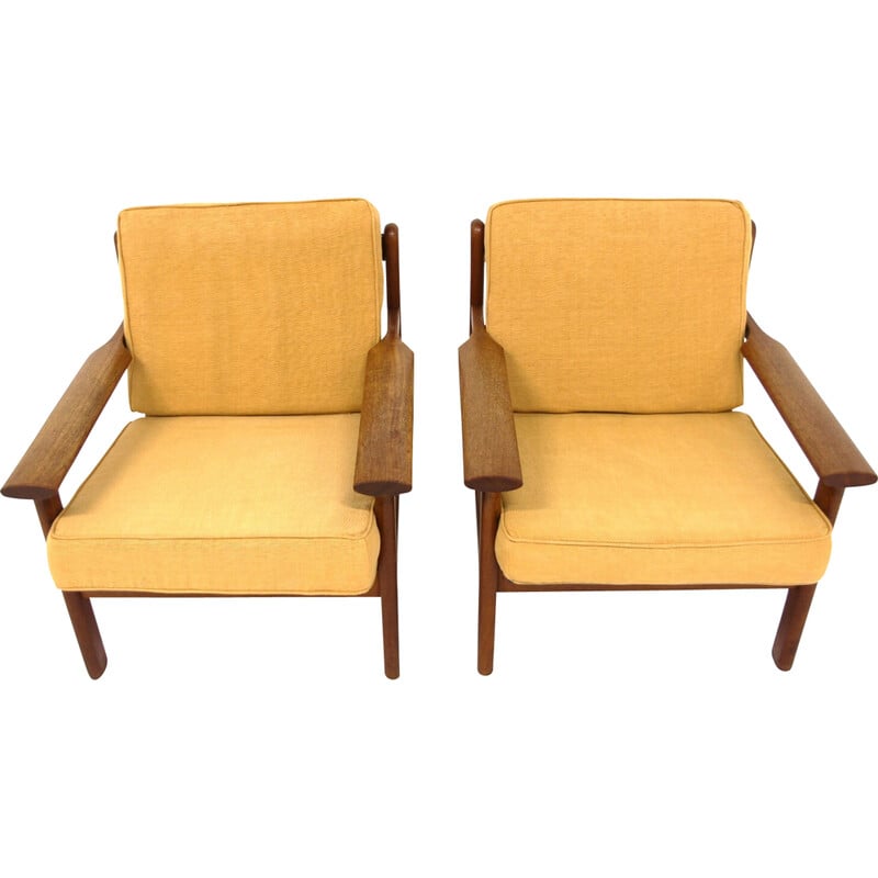 paire de fauteuils scandinave - 1960