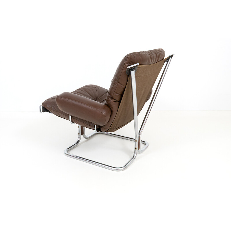 Vintage Wing fauteuil van Harald Relling voor Westnofa, 1960
