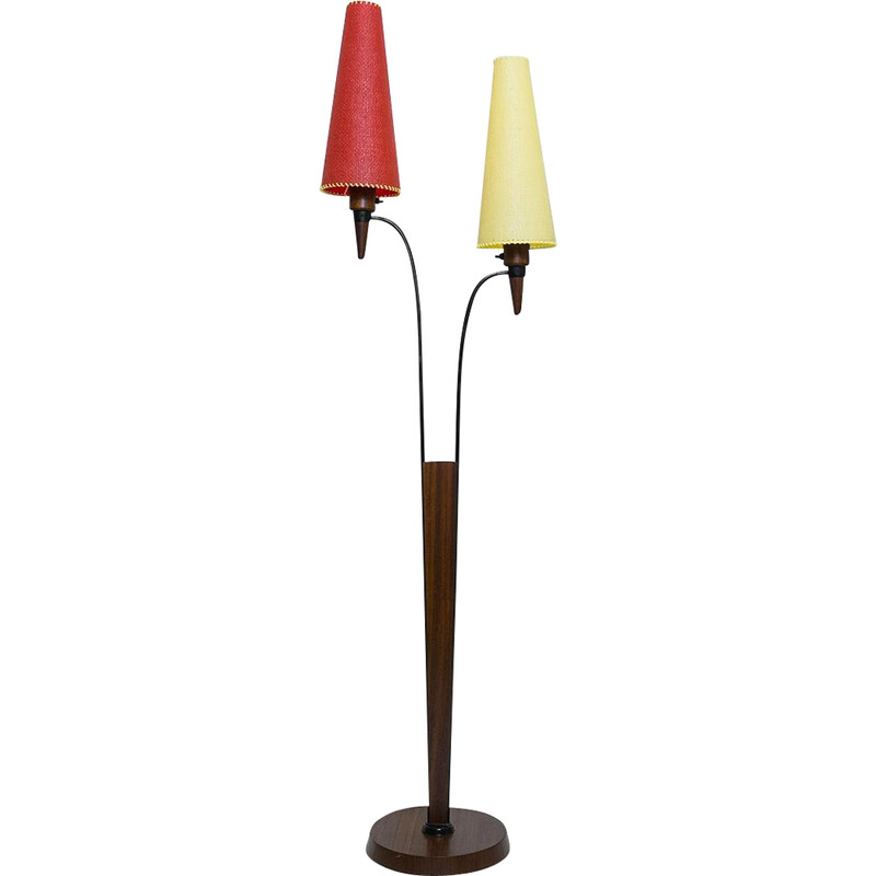 Lampada da terra scandinava di metà secolo, 1950