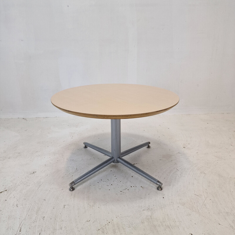 Vintage round coffee table by Artifort