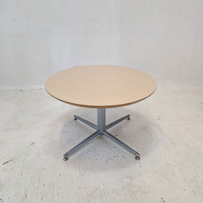 Vintage round coffee table by Artifort