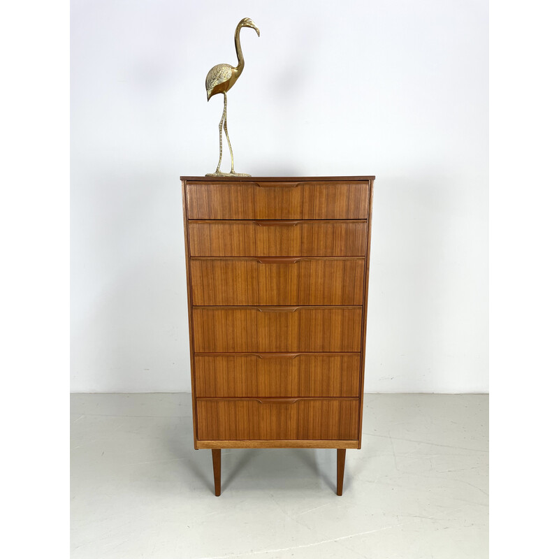 Vintage teakhouten ladekast van Frank Guille voor Austinsuite