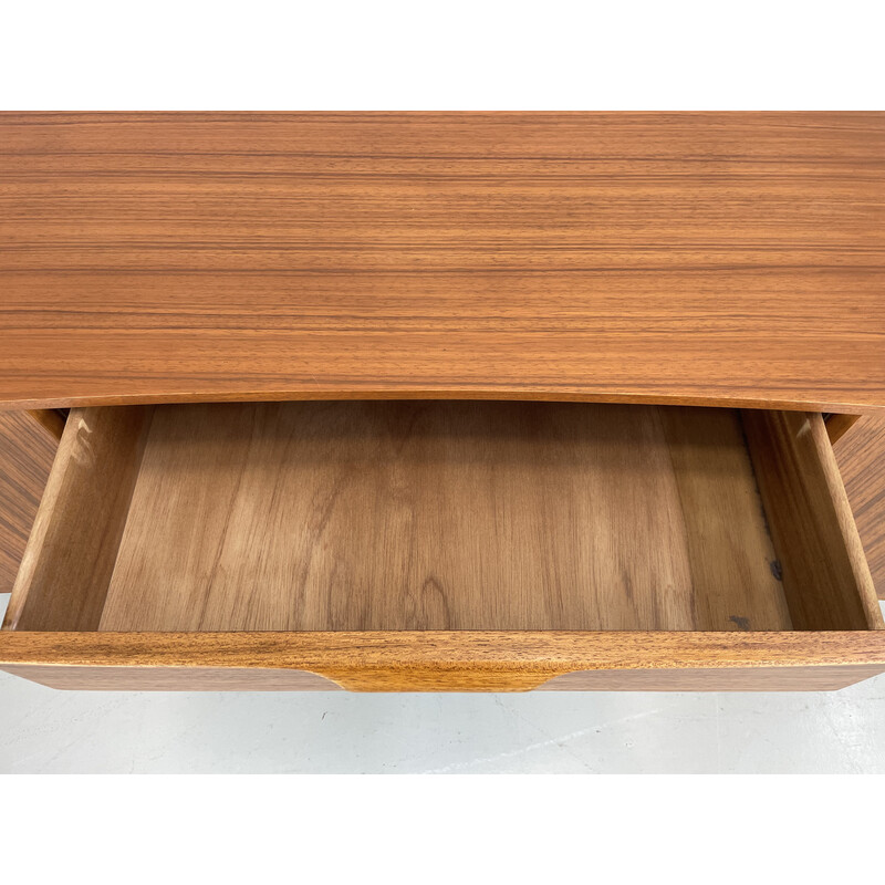 Credenza vintage in teak di Frank Guille per Austinsuite, Inghilterra 1960