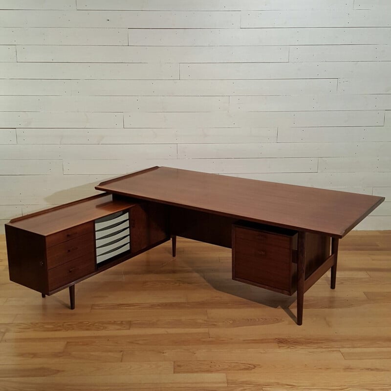 President's rosewood desk by Arne Vodder for Sibast - 1960s