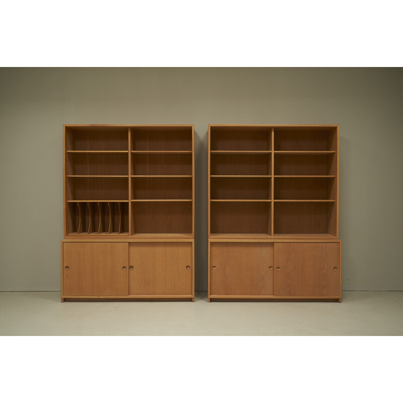 Pair of vintage bookcases by Børge Mogensen for Karl Andersson and Soner, Sweden