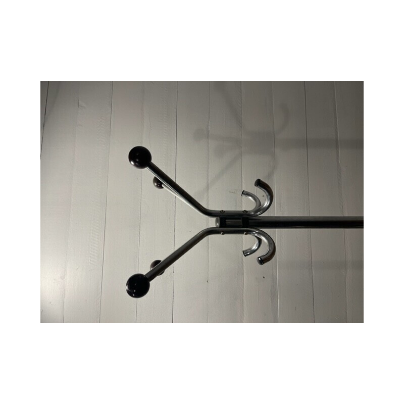 Vintage tubular steel coat rack by Desta