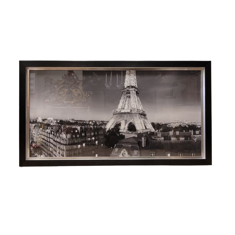 Vintage-Fotografie Eiffelturm Paris von Roche Bobois, Frankreich