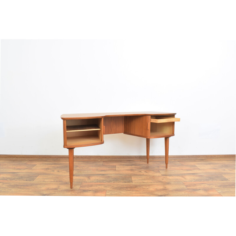 Mid-century Norwegian teak desk, 1960s