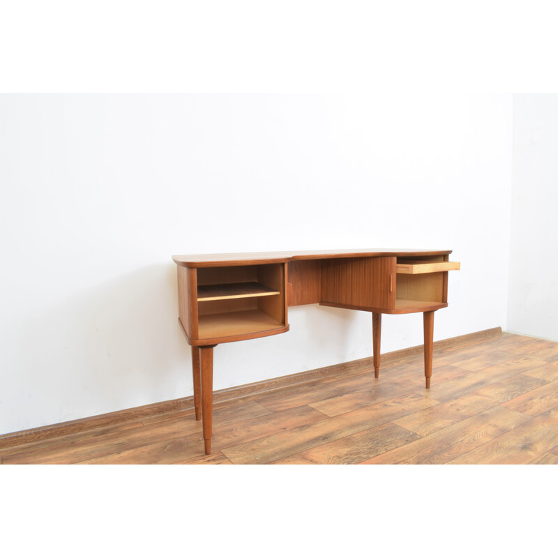 Mid-eeuws Noors teak bureau, 1960