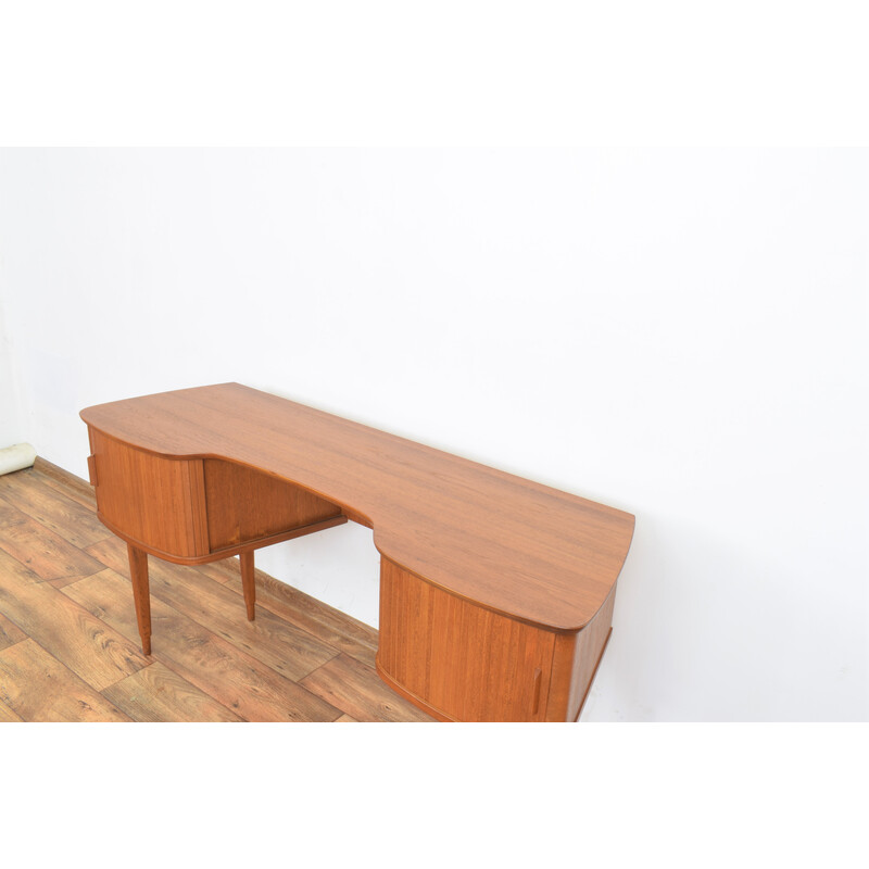 Mid-eeuws Noors teak bureau, 1960