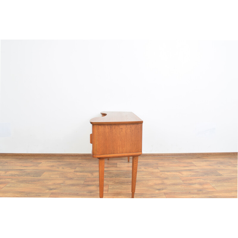 Mid-eeuws Noors teak bureau, 1960