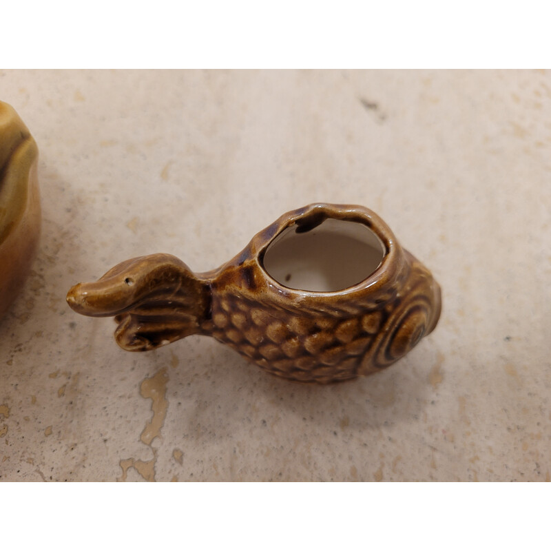 Vajilla vintage de cerámica "Bream", Francia