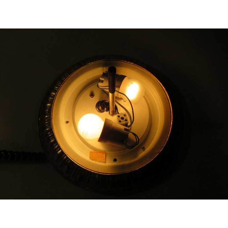 Lámpara de techo vintage de Solken-Leuchten, Alemania 1970