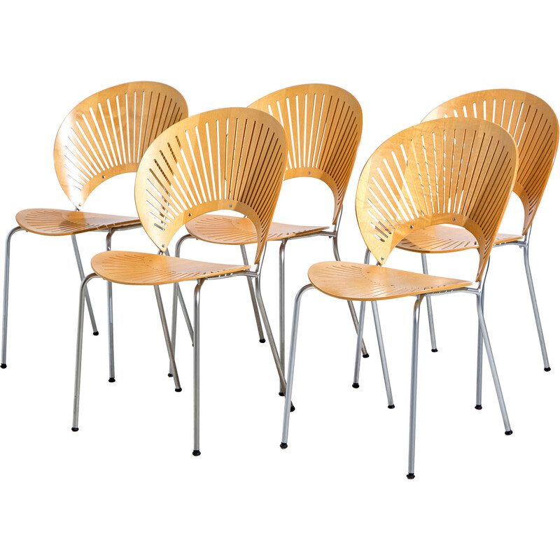 Vintage Trinidad chairs by Nanna Ditzel for Fredericia