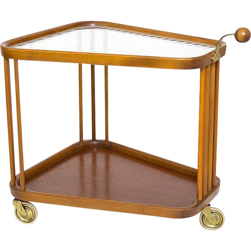 Vintage serving trolley by Nordiska Kompaniet, Sweden 1950