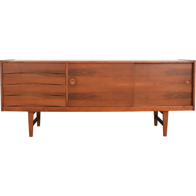 Vintage Ulvö walnut sideboard by Erik Wørts for Ikea, 1960s