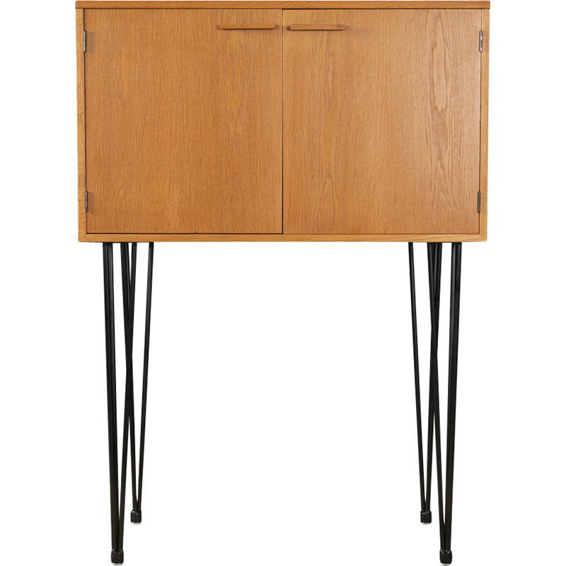 Vintage oakwood bar cabinet by Kai Kristiansen for Fm Furniture, Denmark 1960