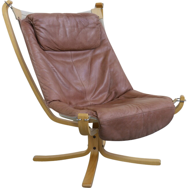 Vintage Falcon lounge chair by Sigurd Ressell for Vatne Møbler, 1970s