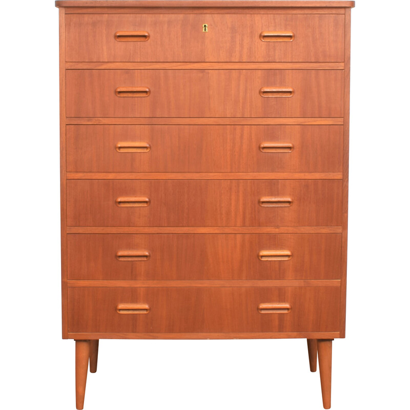 Vintage teak chest of drawers, Denmark 1960