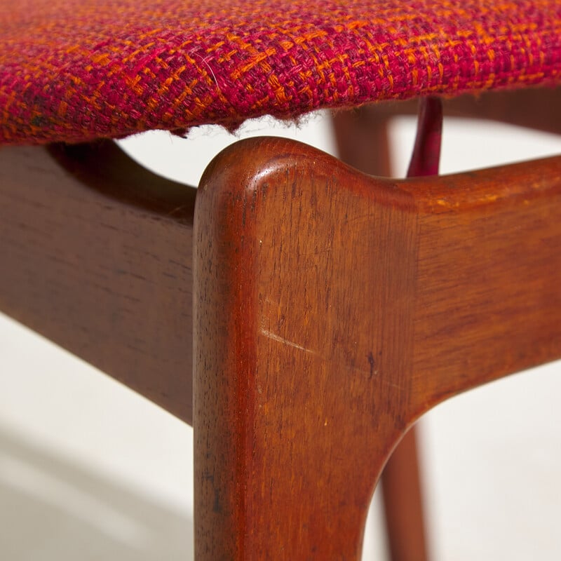 Vintage teak chair by P.E. Jørgensen for Farsø Stolefabrik, Denmark 1960