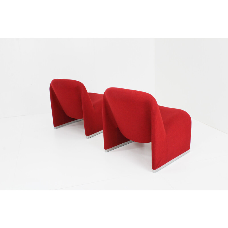 Vintage Alky armchairs by Giancarlo Piretti for Artifort