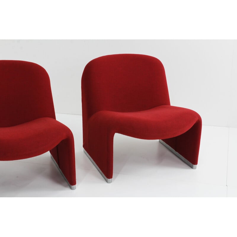 Vintage Alky armchairs by Giancarlo Piretti for Artifort