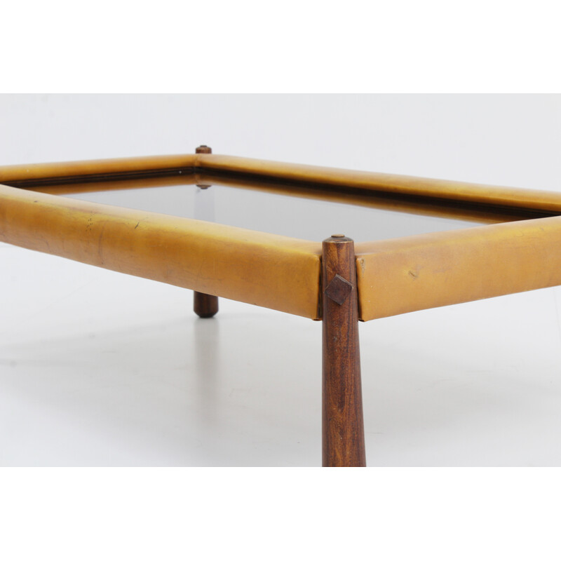 Mesa de centro de colheita brasileira por Percival Lafer, anos 60