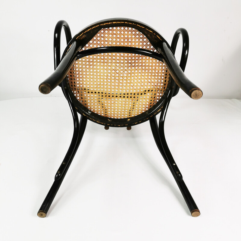 Vintage bent armchair Thonet, Germany 1950s