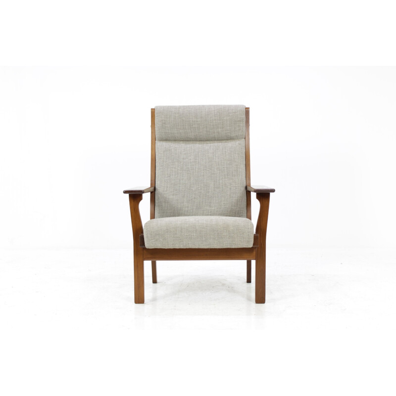  GE181 high back easy chair by Hans Wegner for Getama - 1960s