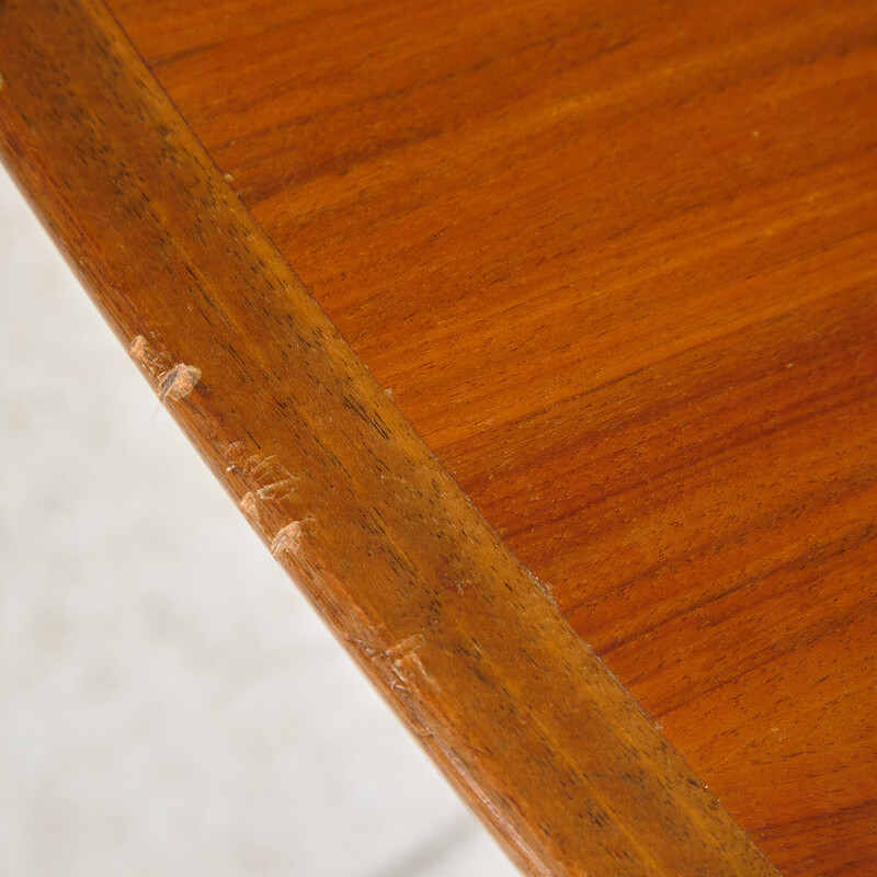 Table vintage en bois de chêne, 1970