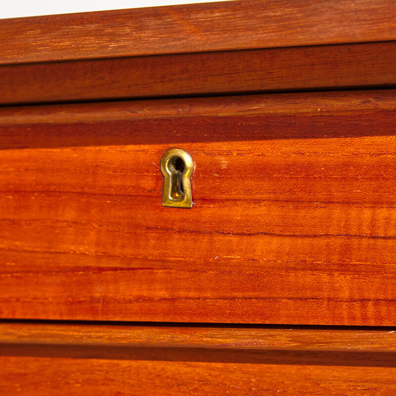 Vintage Danish teak desk, 1970s