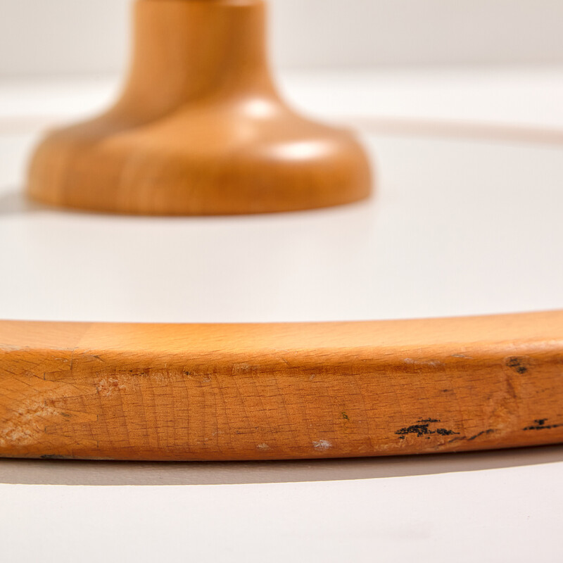 Vintage Danish beechwood coat rack by Søren Nissen and Ebbe Gehl for Aksel Kjersgaard, 1960s