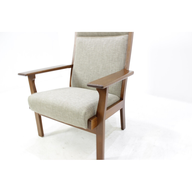  GE181 high back easy chair by Hans Wegner for Getama - 1960s