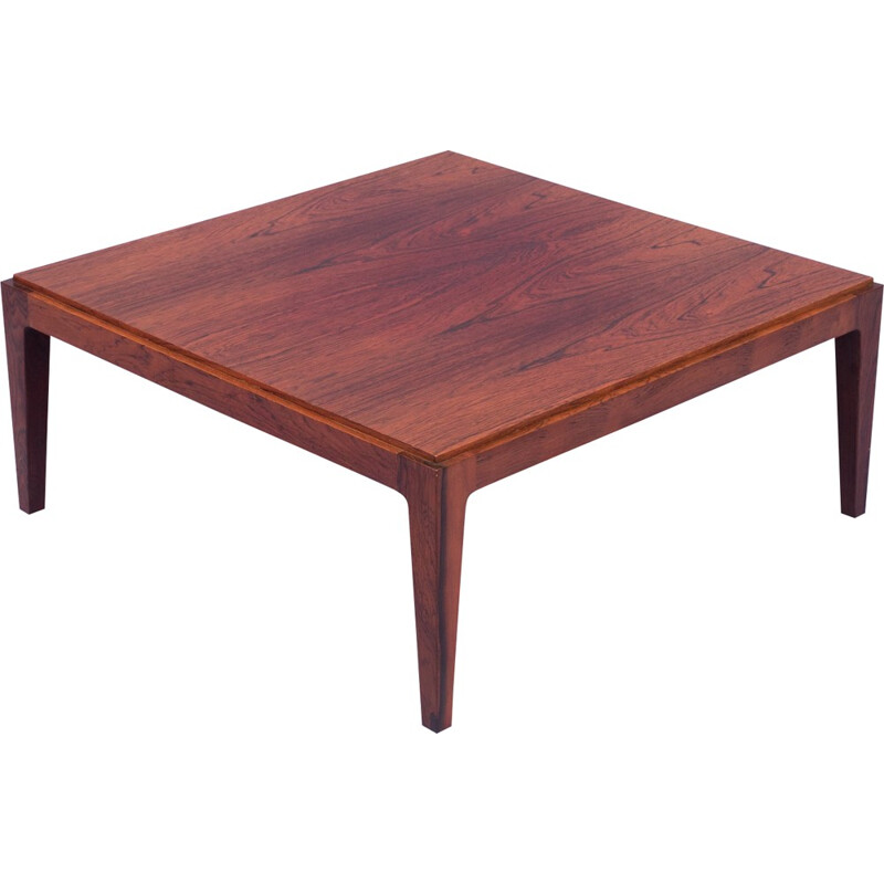 Cubical coffee table in rosewood - 1960s