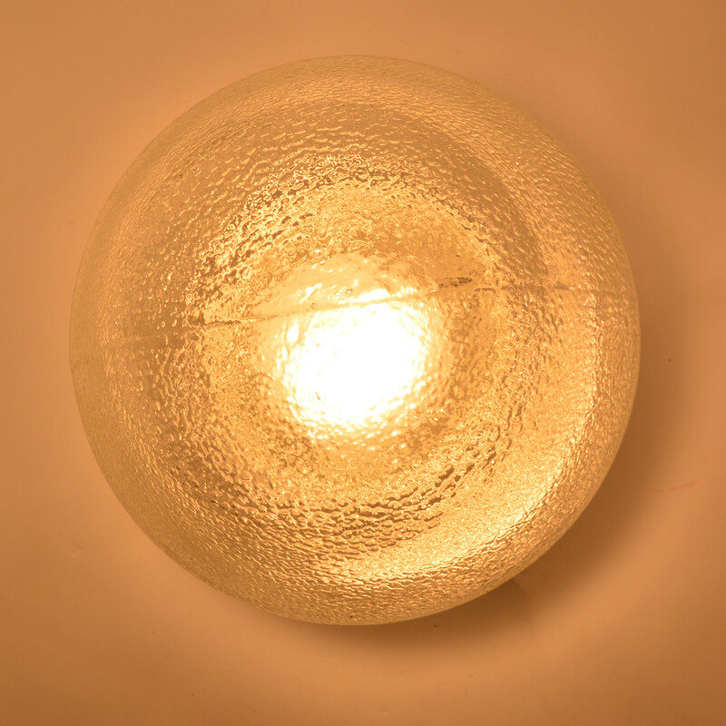 Vintage spherical industrial lamp Sop-1 by Foton Polska, 1970s