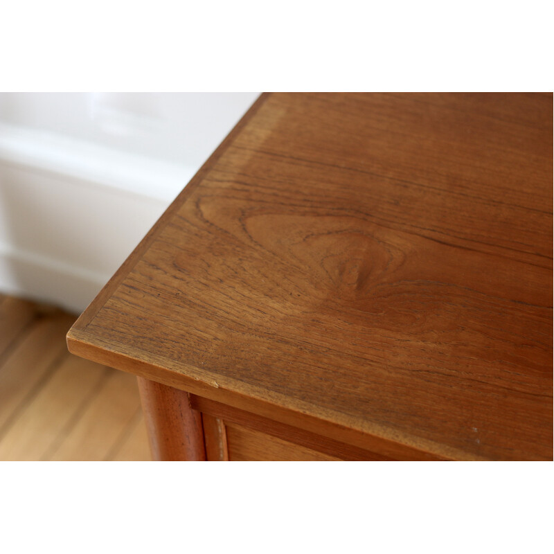 Vintage Scandinavian teak desk, Denmark 1960