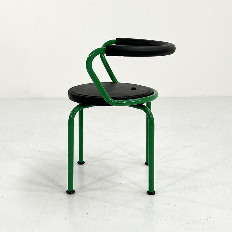 Grüner Vintage-Sessel von Airon, 1980er Jahre