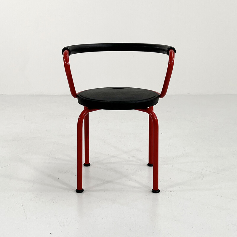 Vintage postmodernist armchair by Airon, 1980s