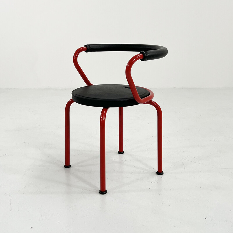 Vintage postmodernistische fauteuil van Airon, jaren 1980