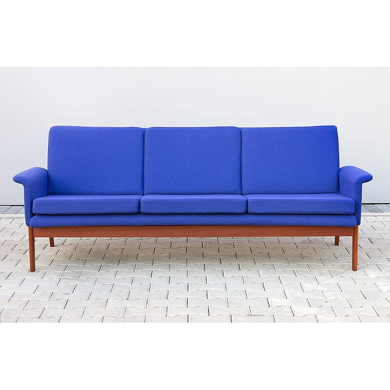 Vintage teak model jupiter sofa van Finn Juhl voor France and Son, 1960