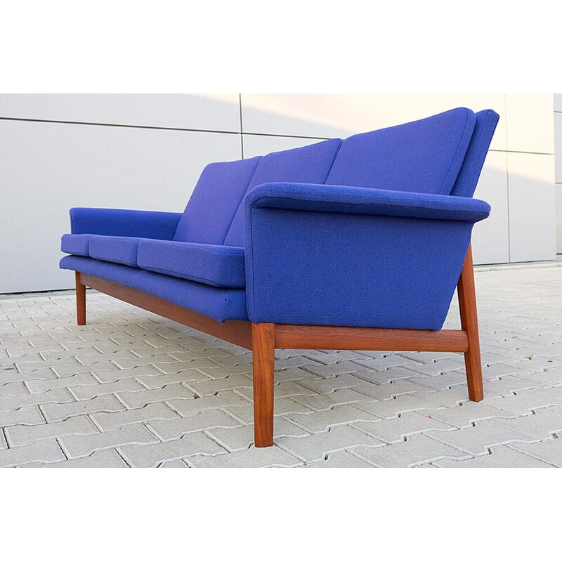 Vintage teak model jupiter sofa van Finn Juhl voor France and Son, 1960