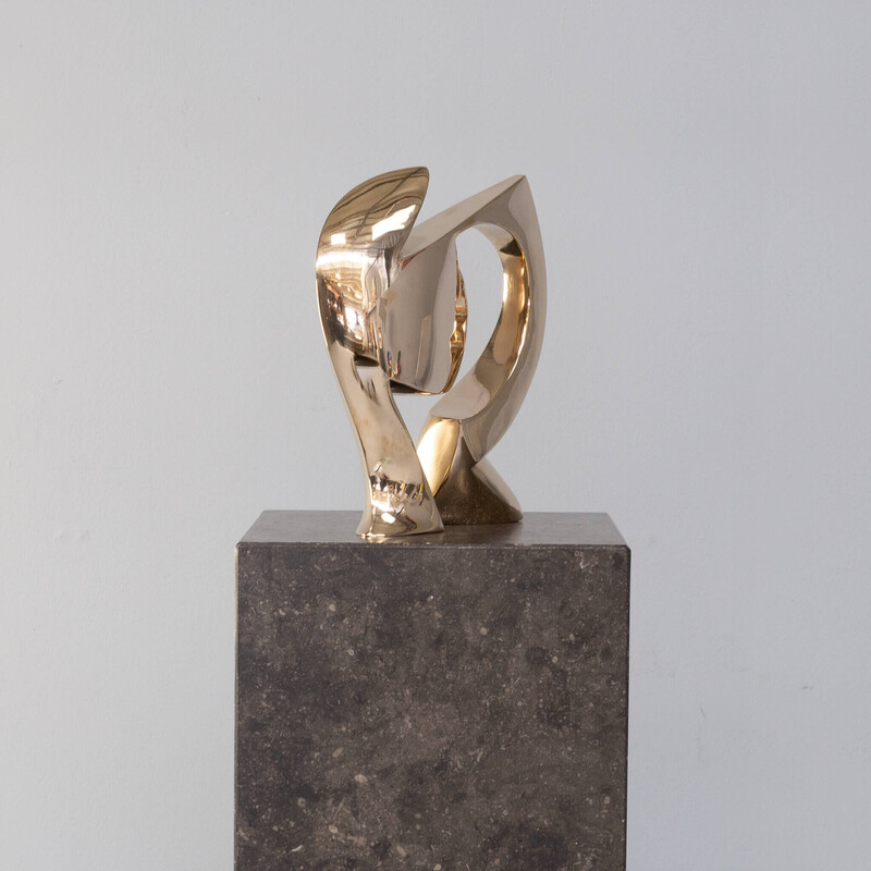 Vintage ‘the gate’ bronze sculpture by Jan Willem Krijger