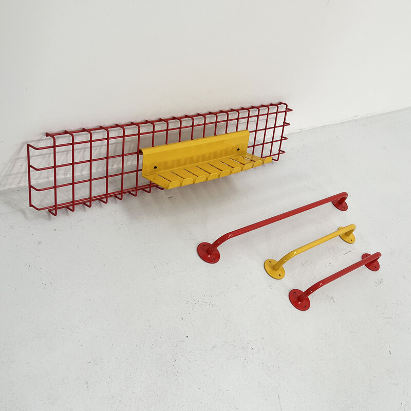 Vintage S R/Y Binetta wall organiser by Boccato, Gigante and Zambusi for Seccose, 1980s