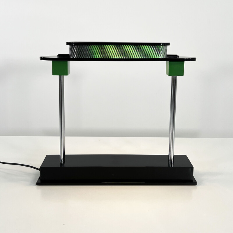 Lampe de table vintage Pausania par Ettore Sottsass pour Artemide, 1980