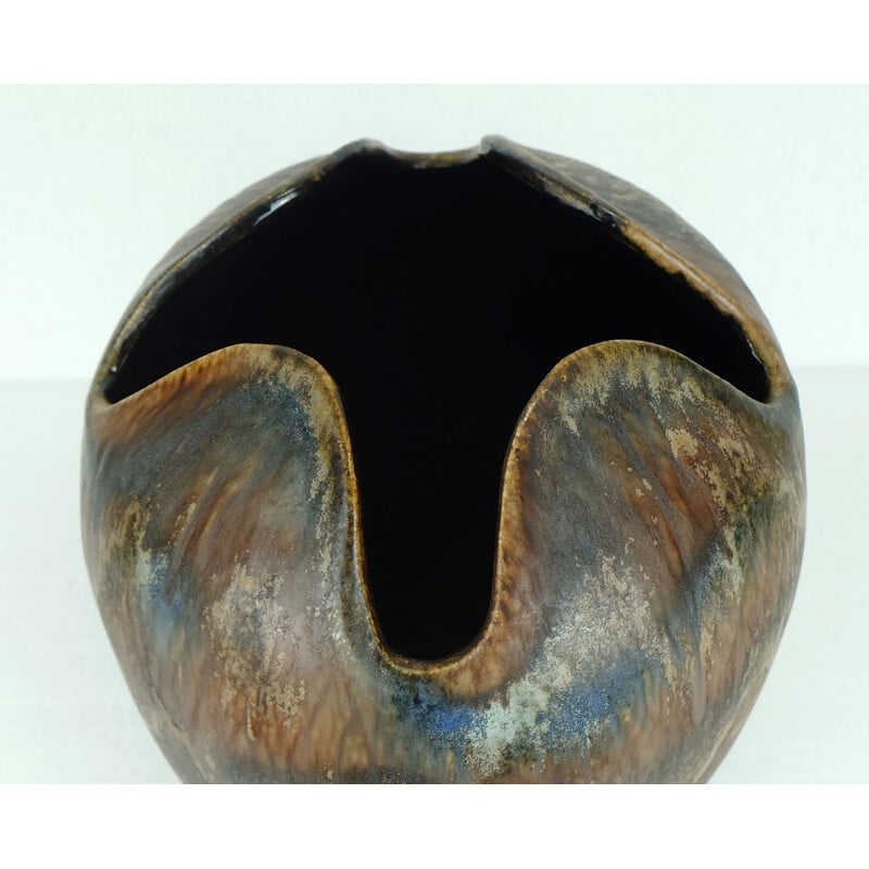 Dümler & Breiden german vase model 05327 in Fat Lava - 1960s