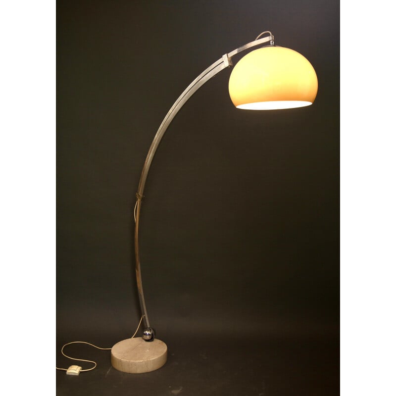 Lampadaire Arc vintage par Guzzini, 1970