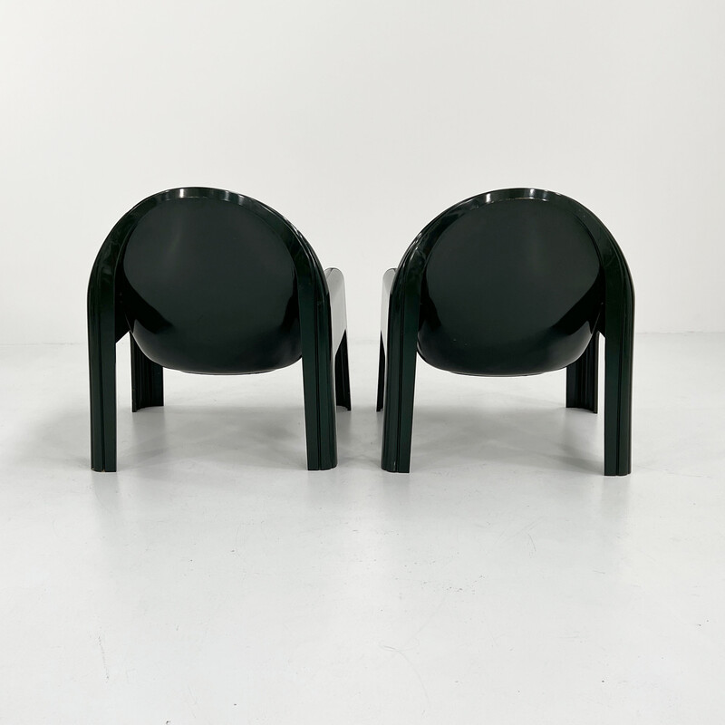 Coppia di poltrone vintage modello 4794 di Gae Aulenti per Kartell, anni '70