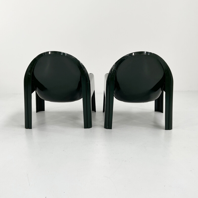 Paire de fauteuils vintage modèle 4794 par Gae Aulenti pour Kartell, 1970