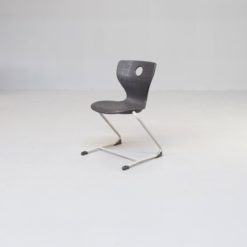 Ensemble de 8 chaises vintage 'Pantoswing LuPo' de Verner Panton pour Vs furniture